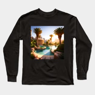 Swimming Pool in OASIS Long Sleeve T-Shirt